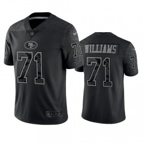 Tröjor San Francisco 49ers Trent Williams 71 Svart Reflective Limited - Män